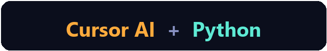 Built with Cursor AI + Python